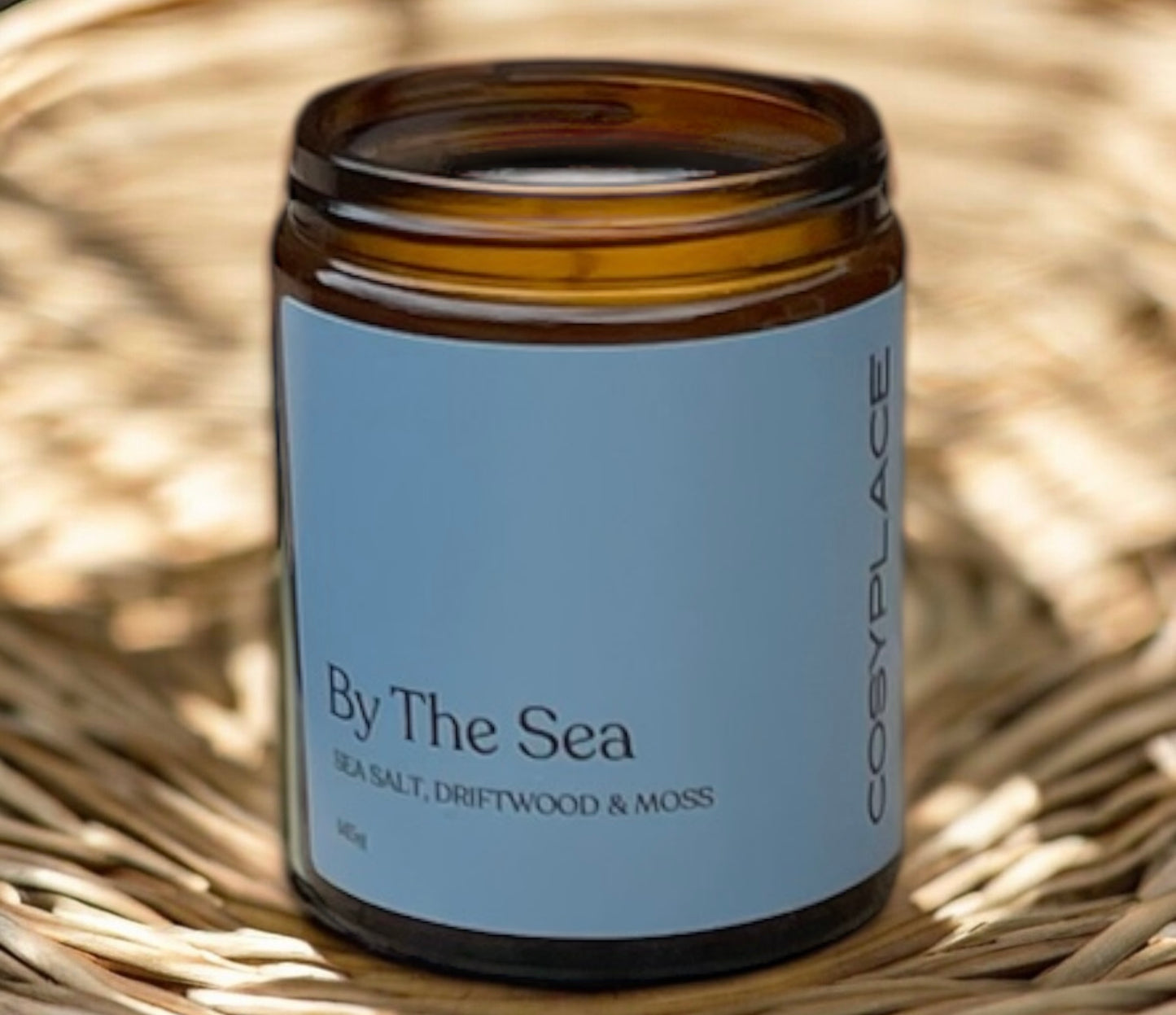 BY THE SEA - Coastal Sea Salt, Driftwood & Moss Phthalate Free Soy Candle