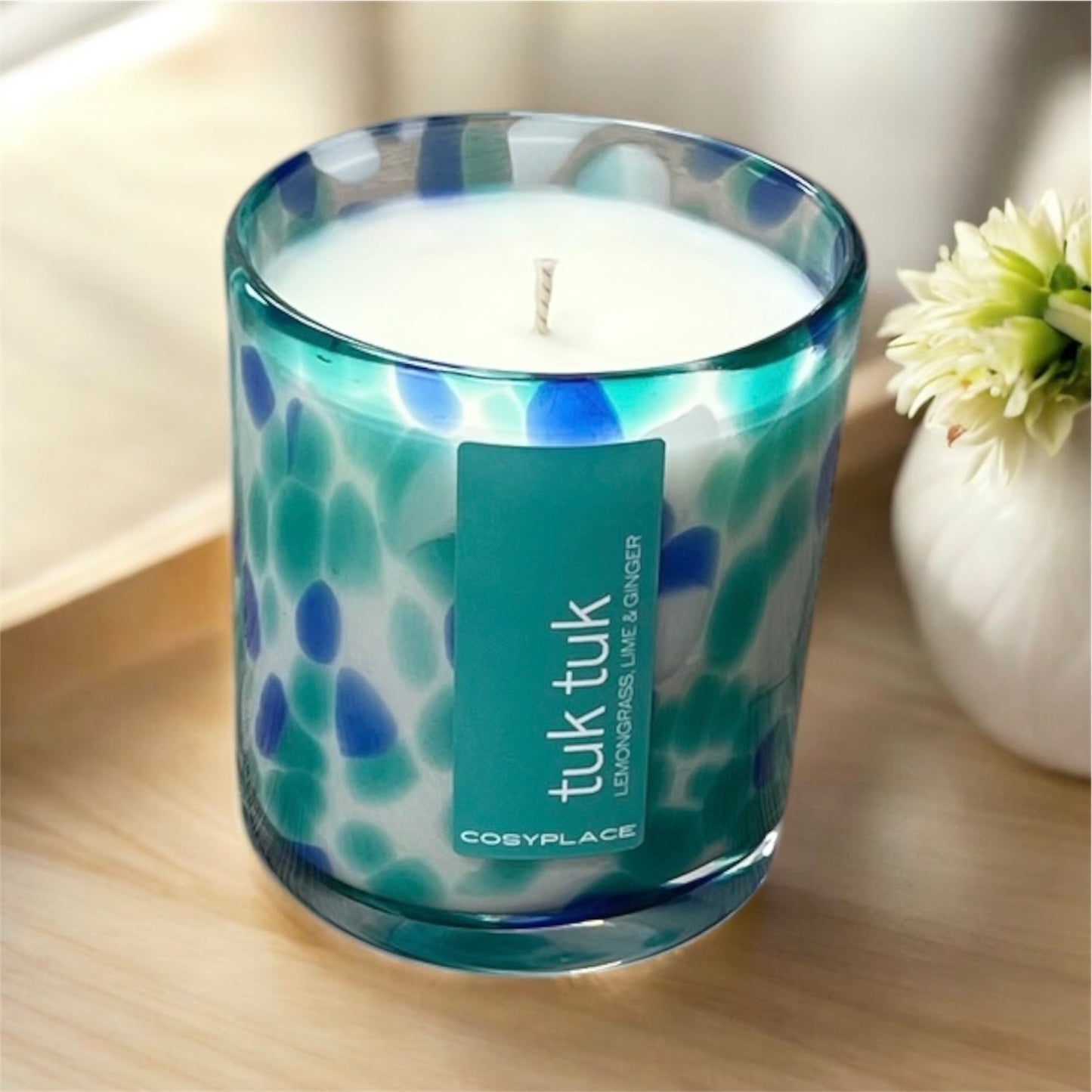TUK TUK - Thailand Inspired Lemongrass Phthalate Fee Soy Candle