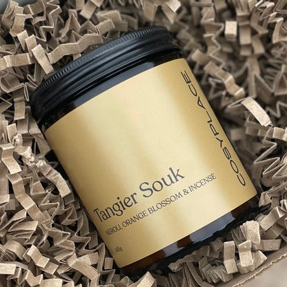 Neroli, Orange Blossom & Incense Scented Soy Wax Candle -Phthalate Free Candle
