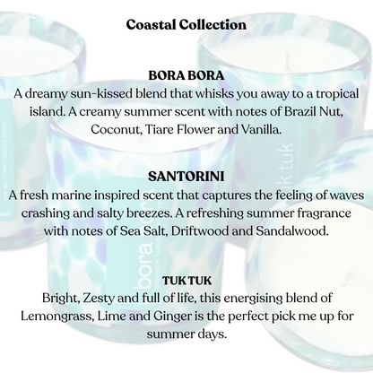 BORA BORA - Travel Inspired Beach Phthalate Free Soy Candle